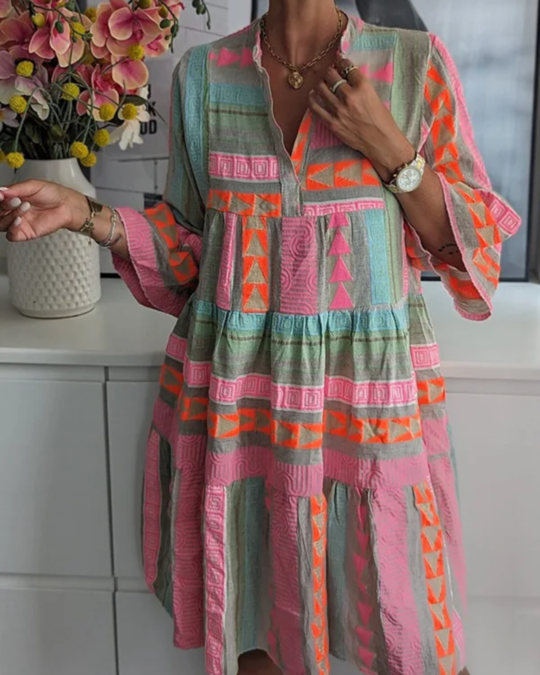 Elira - Flowing midi dress